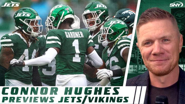 SNY's Connor Hughes previews Jets' strategy to stop Justin Jefferson in London showdown.