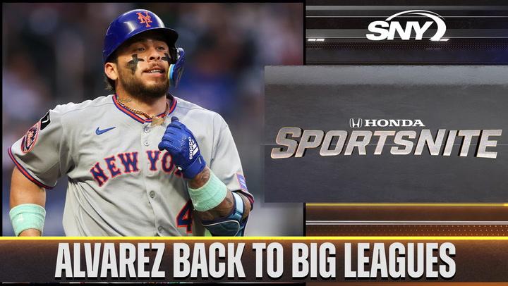 Francisco Alvarez called up to Mets big league roster | SportsNite