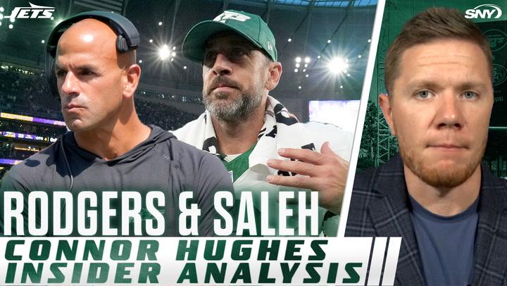 Connor Hughes analyzes Aaron Rodgers' role in Jets firing Robert Saleh on SNY NFL Insider.