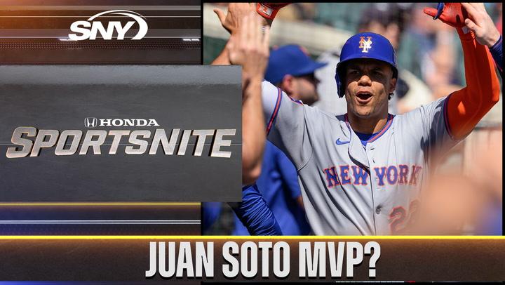 Is Juan Soto in the NL MVP race? | SportsNite