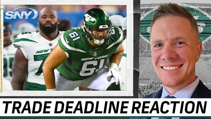 SNY NFL Insider on why Jets chose not to deal for offensive line help at deadline | Connor Hughes