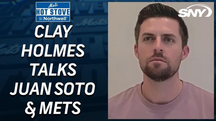 Clay Holmes shares relationship with Juan Soto and embarking on becoming a starter with Mets