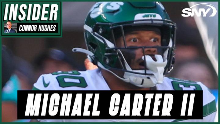 NFL Insider Connor Hughes on Michael Carter II moving from slot corner to the outside | Connor Hughes