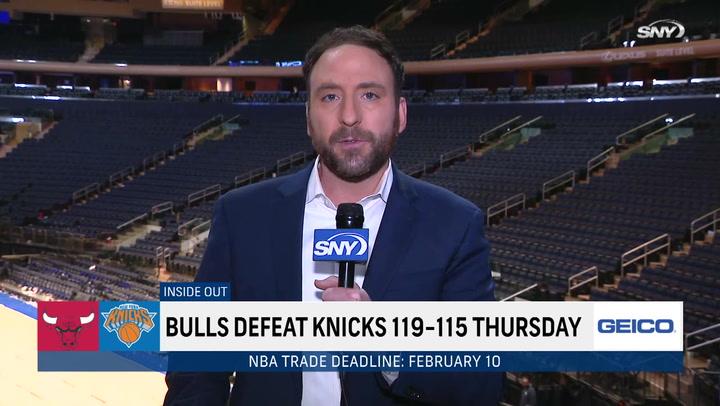 NBA Insider dissects Knicks loss to Bulls, Julius Randle, trade buzz | Inside Out | SportsNite