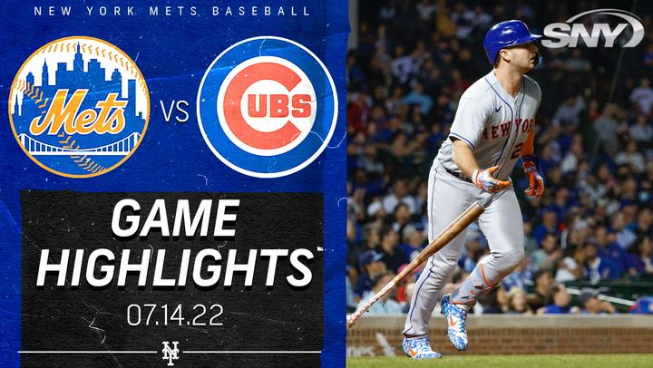 Mets vs Cubs Highlights: Pete Alonso and Brandon Nimmo homer as Carlos Carrasco and Trevor Williams combine for a shutout in the series opener | SNY