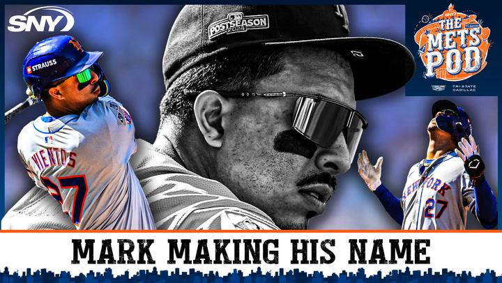 Mark Vientos shines in the MLB playoffs, highlighted on The Mets Pod presented by Tri-State Cadillac.