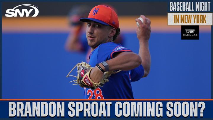 When could Mets fans see Brandon Sproat get called up? | Baseball Night in NY