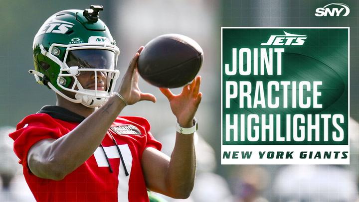 Jets Joint Practice Highlights | Justin Fields, Garrett Wilson | 8/13/25