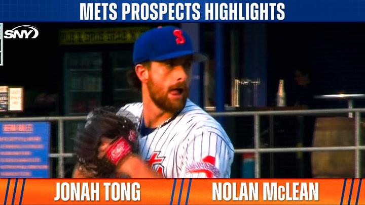 Mets Prospects Highlights | Jonah Tong, Nolan McLean  | 8/5/25