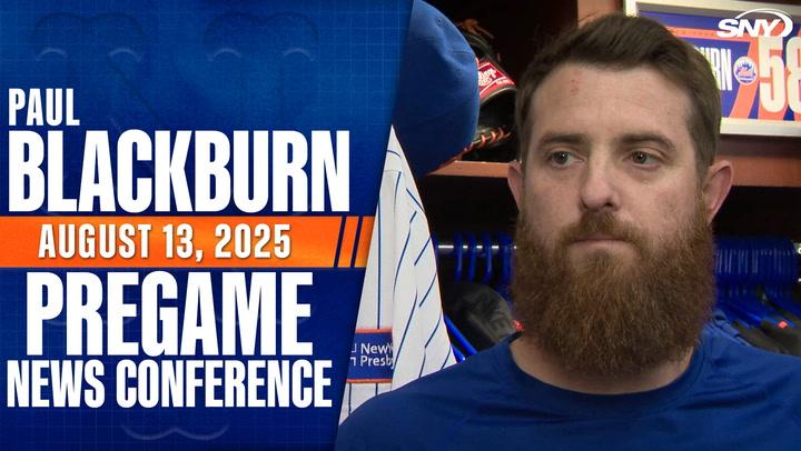 Mets pitcher Paul Blackburn says he just wants to 'be in a place and pitch' after returning from injury