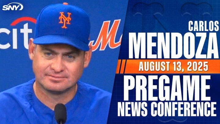 Carlos Mendoza on Mets top prospect Nolan McLean getting the start Saturday
