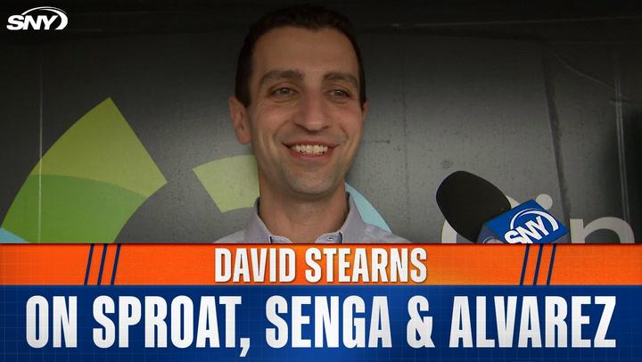 David Stearns talks Brandon Sproat, Kodai Senga, Francisco Alvarez, and rest of the Mets