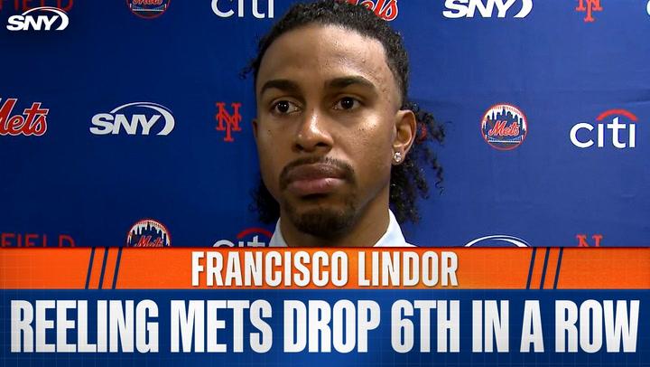  Francisco Lindor talks crucial misplay and the need to 'be better', seeing Pete Alonso tie Mets HR record