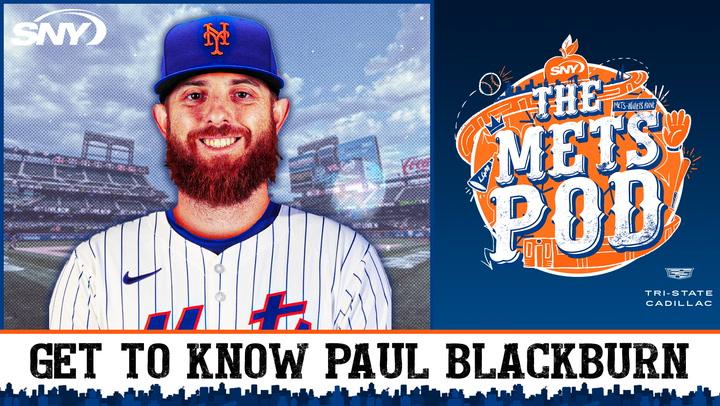 Paul Blackburn in Mets uniform