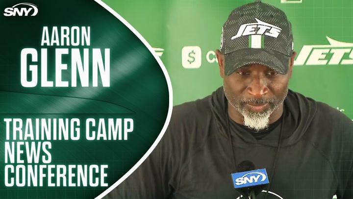 Aaron Glenn on Justin Fields' toughness and new Jets culture