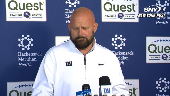 Giants head coach Brian Daboll discusses the injury report and previews Week 6 vs Bengals.