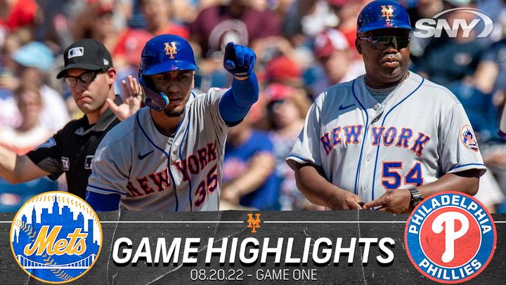 Mets vs Phillies Highlights: Michael Perez delivers big hit, Trevor Williams scoreless streak hits 24 innings as Mets drub Phillies | Mets Highlights