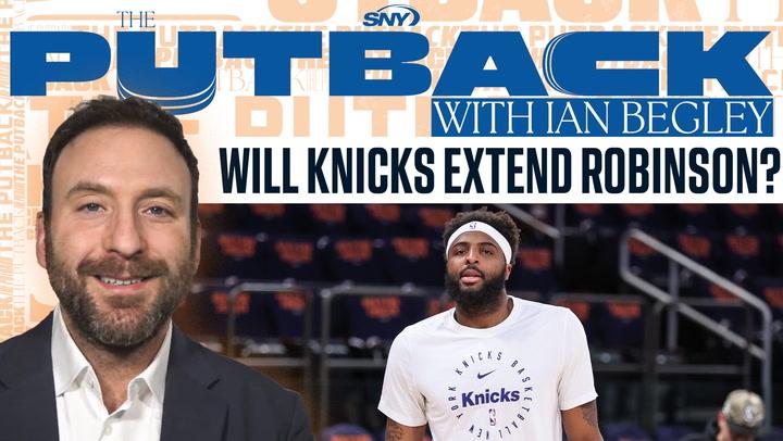 Do the Knicks have enough cap space to extend Mitchell Robinson? | The Putback with Ian Begley