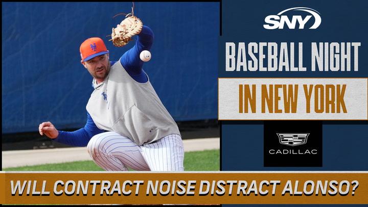 Can Pete Alonso have a great year in spite of the distraction of his future contract? | Baseball Night in NY