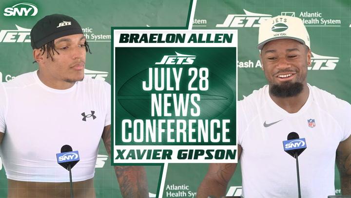 Braelon Allen and Xavier Gipson on doing whatever it takes to help Jets win