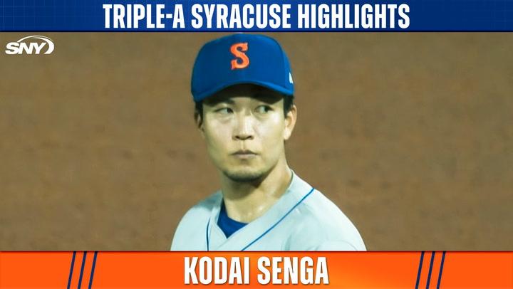 Kodai Senga Triple-A Syracuse Highlights | 9/18/25