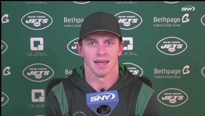 Braxton Berrios talks getting cut by rival Patriots, re-signing with NY | Jets News Conference