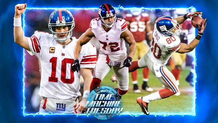 2011 Giants react to beating 49ers in NFC Championship, going to Super Bowl | Time Machine Tuesday