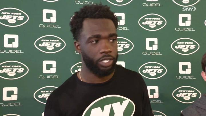 Denzel Mims on playing in his third straight game: 'You gotta take advantage of every opportunity you get' | Jets News Conference