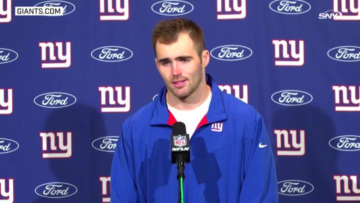 Giants vs Eagles:  Jake Fromm talks about his forgettable first NFL start | Giants Post Game