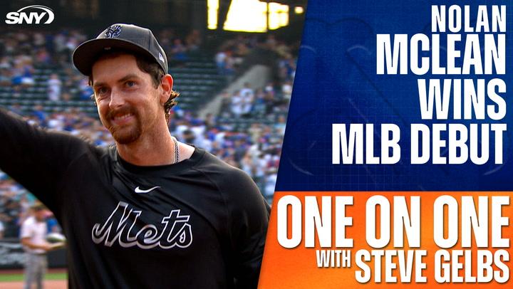Mets rookie Nolan McLean dazzles in his first major league start