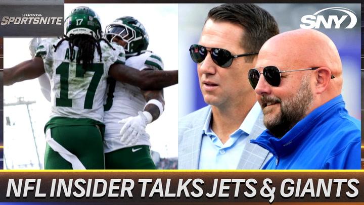 SportsNite discusses Jets as spoilers and Giants' future; NFL Insider talks Schoen and Daboll.