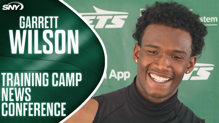 Garrett Wilson says 'stakes feel higher' at Aaron Glenn's Jets training camp