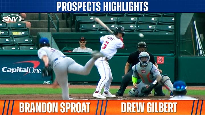 Mets Prospects Highlights | Brandon Sproat, Drew Gilbert | 6/28/25