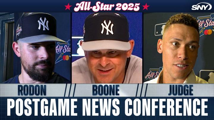 Aaron Judge, Carlos Rodon and Aaron Boone reflect on this year's All-Star festivities