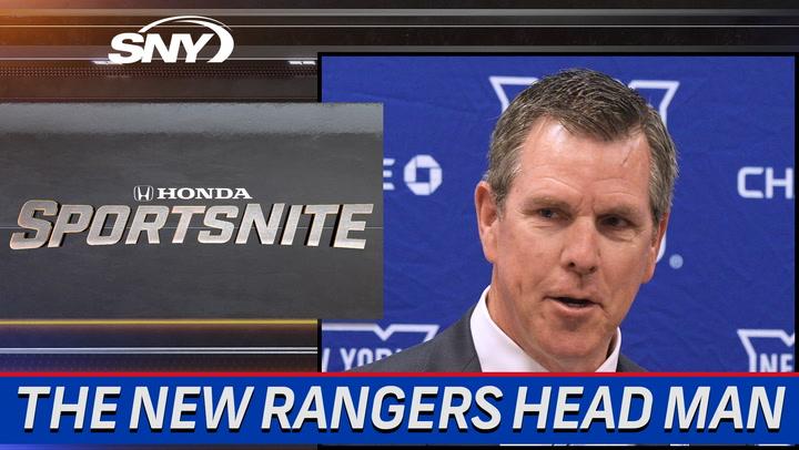 Vince Mercogliano shares impressions of Mike Sullivan as new Rangers coach on SportsNite.