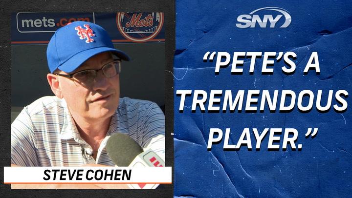 Mets owner Steve Cohen on expectations for the 2023 season, addresses potential Pete Alonso contract extension