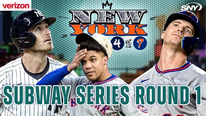 "Juan Soto's Bronx return for Subway Series Round 1 recap; tension in New York 4 to 7."