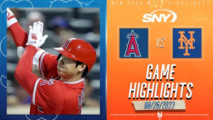 Carlos Carrasco hit hard as Shohei Ohtani and Angels top Mets | Mets Highlights