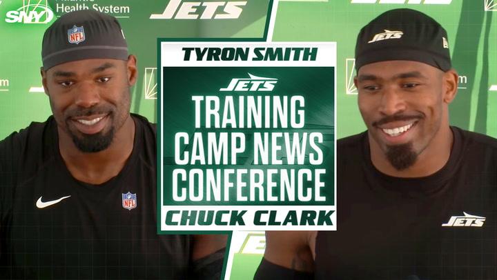 Jets veterans Tyron Smith and Chuck Clark discuss the 2024 season and the excitement for the opener.