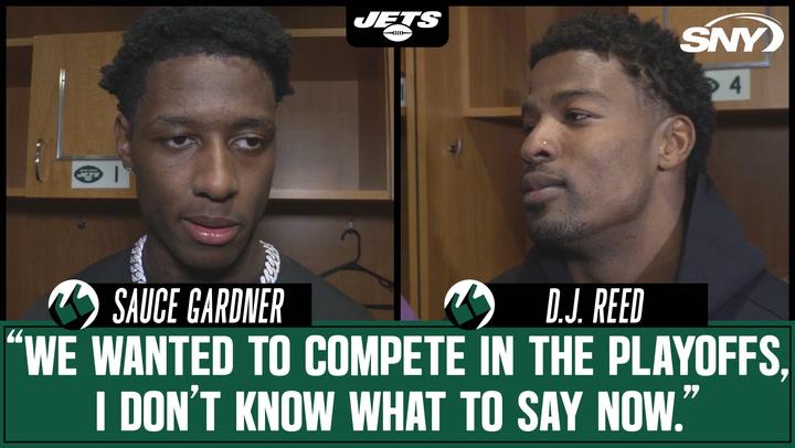 CBs D.J. Reed and Sauce Gardner discuss the Jets' sub-par effort in rout by the Dolphins