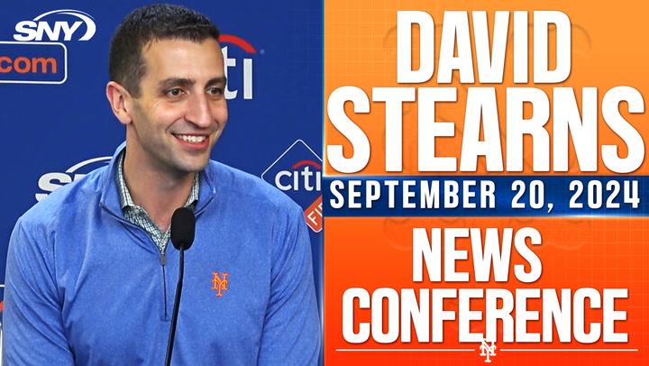 David Stearns discusses wild-card race, Lindor and Senga's recovery, and Acuna's Triple-A success.