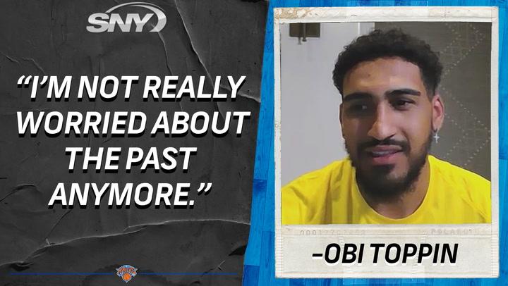 Obi Toppin after trade from Knicks: ‘I’m not really worried about the past anymore’