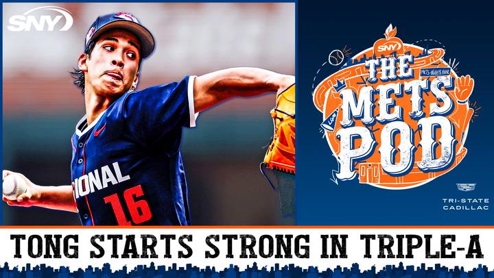 Mets pitching prospect Jonah Tong brings his excitement to Triple-A | The Mets Pod