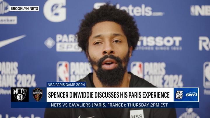 Spencer Dinwiddie and Cam Johnson share how they're prepping for the 2024 NBA Paris Game experience