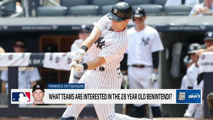 Will the Yankees re-sign Andrew Benintendi and what other teams are interested?