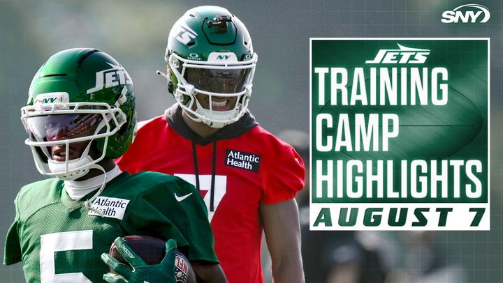 Jets Training Camp Highlights | Garrett Wilson, Justin Fields | 8/7/25