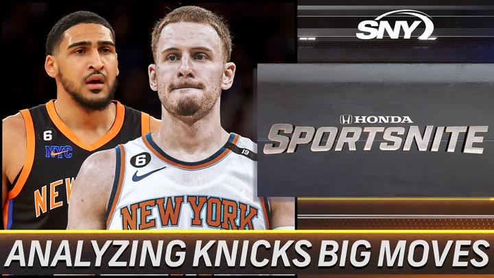 Analysis of Donte DiVincenzo's contract for the Knicks, return for Obi Toppin from Pacers | SportsNite