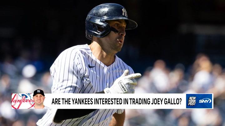 Are the Yankees going to trade Joey Gallo and what other moves could they make?