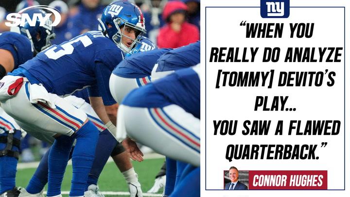 SNY NFL Insider reacts to Giants benching Tommy DeVito, explains impact on 2023 and beyond