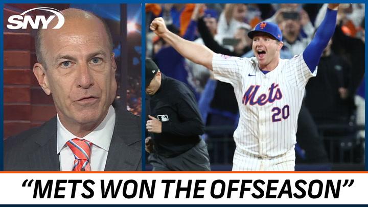 Gary Cohen discusses Mets re-signing Pete Alonso. 'The Mets won the offseason,' he says.